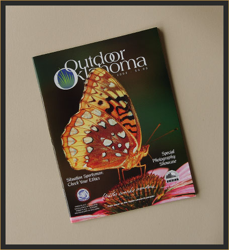 Cover of Outdoor Oklahoma, Butterfly by Ron Day