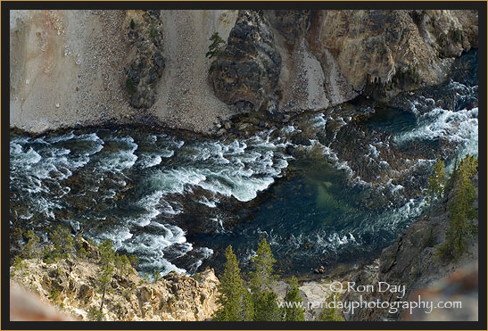 View of Yellowstone River from Above